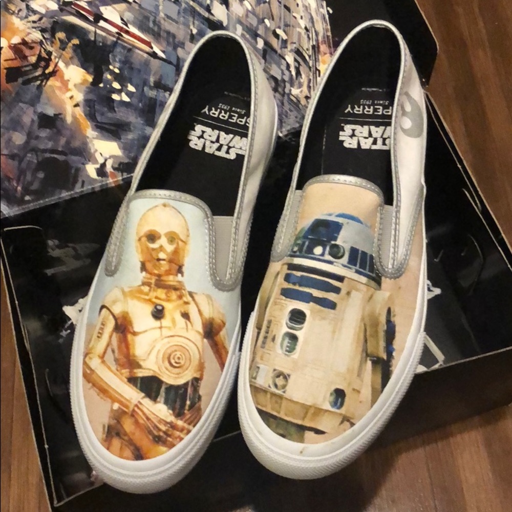 Star Wars slip on Sperry’s